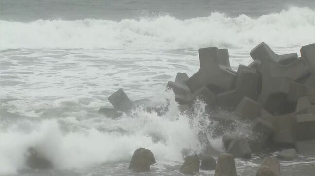 台風5号の影響で今夜遅くまで大気不安定な状態 相馬市など海水浴場遊泳禁止 福島|TBS NEWS DIG