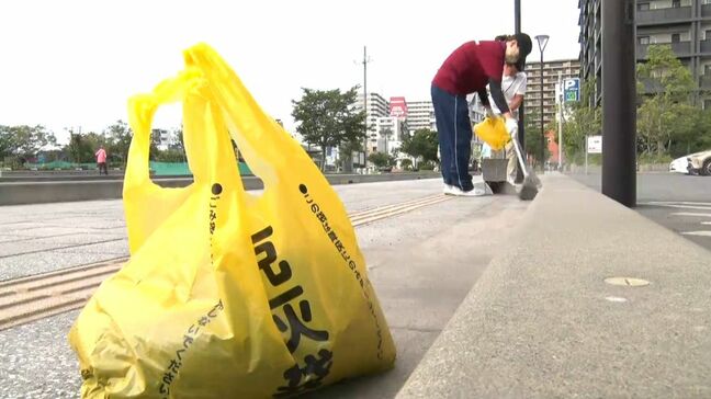 鹿児島駅開業日にあわせ清掃 駅利用する「純短」の学生も|TBS NEWS DIG