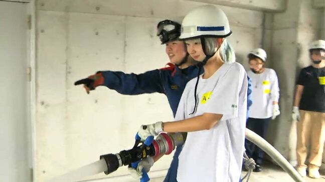 「本当に貴重な体験ができた」女性限定　消防・警察・海保おしごと体験会|TBS NEWS DIG