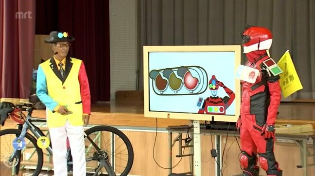 宮崎から東京まで自転車旅で相棒「シン信号マン」と交通安全ツアーへ 地元の小学校で交通安全教室|TBS NEWS DIG