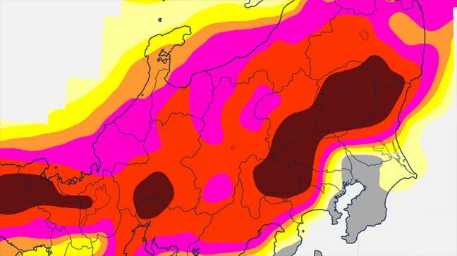 【関東甲信】雷を伴って激しい雨の降っている所が　19日夜遅くにかけ土砂災害、低い土地の浸水、河川の増水に注意・警戒　【雨と風のシミュレーション・発雷確率】|TBS NEWS DIG