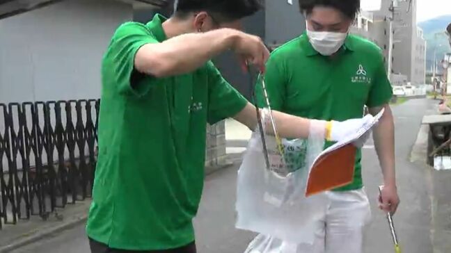 スポーツ感覚でごみ拾い「ごみを拾って真備の地域がより美しくきれいになった」井原鉄道の吉備真備駅周辺で清掃活動 【岡山】|TBS NEWS DIG