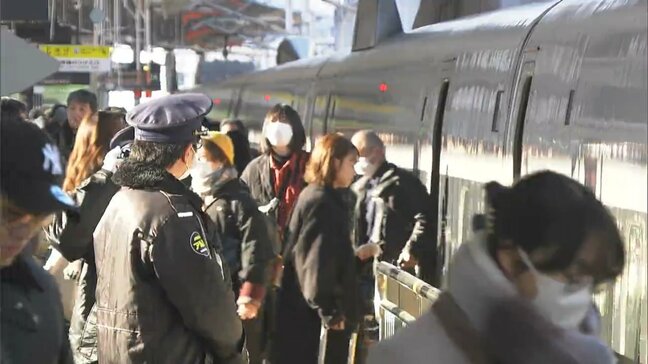 Uターンラッシュが本格化 JR岡山駅は朝から混雑 新幹線は上りがほぼ満席【岡山】|TBS NEWS DIG