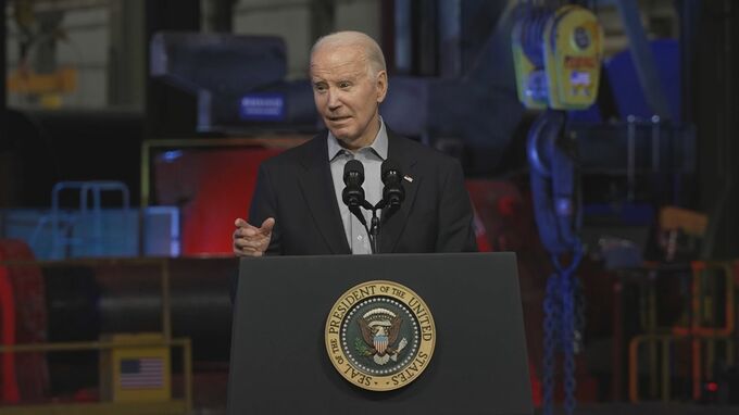 バイデン大統領「トランプ氏が不出馬なら出馬していなかったかも」選挙集会で発言