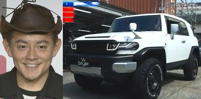 【 井戸田潤 】　300万円台の　トヨタ「FJクルーザー」に興奮　「急にFJが良くなってきた」|TBS NEWS DIG