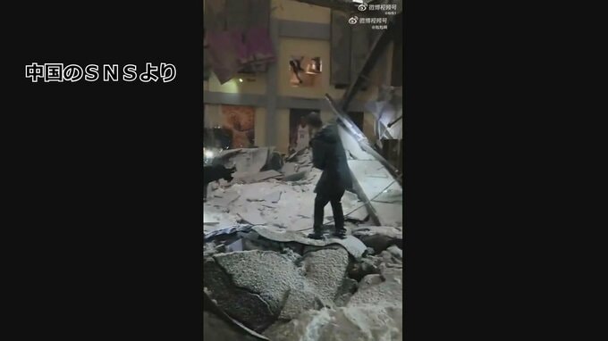 中国・黒竜江省で体育館の屋根が崩落 3人閉じ込め　7月にも屋根崩落で11人死亡|TBS NEWS DIG