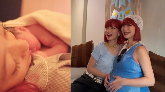 【AMIAYA】AMIさん「無事に出産致しました」　生まれたばかりの我が子を抱く光景を投稿「感謝の気持ちでいっぱい」|TBS NEWS DIG