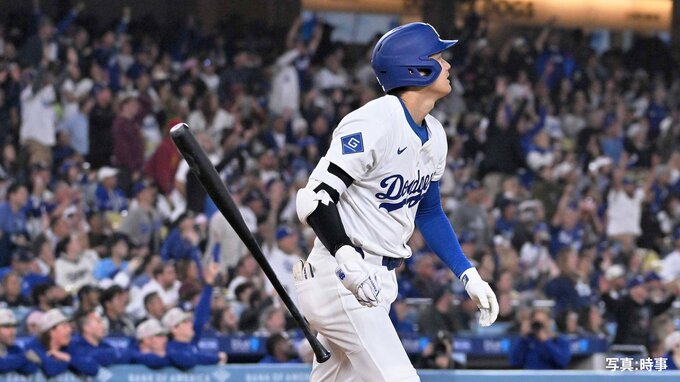 大谷翔平 ラブすぎる現地解説「宙を舞うバットさえ素敵すぎて心奪われる」状況おかまいなしで「Shoheiは、Shoheiが、 Shoheiの･･･」|TBS NEWS DIG