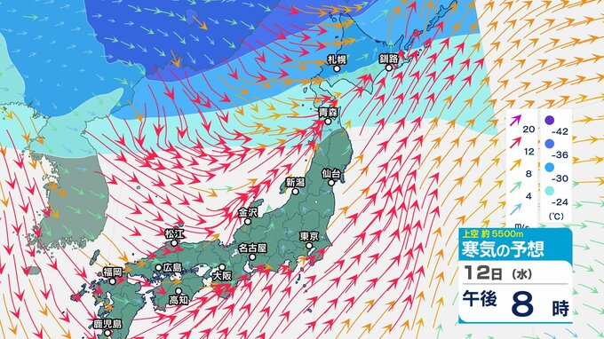 雪の重さは力士10人分にも…屋根からの落雪に注意！12日から13日は広い範囲で雨　南よりの風で雪解けに注意【2週間天気】季節は一進一退…12日頃は広く雨で暖かい南風強まる【大雪と雨と風のシミュレーション】|TBS NEWS DIG