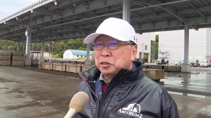 安値で取引される北海道産フグ
