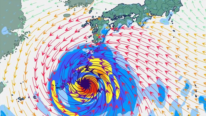 【台風情報】台風13号　８日にかけ強い勢力を維持、南西諸島に接近か　沖縄地方は線状降水帯が発生して大雨災害発生の危険度が急激に高まる可能性　台風15号はどこへ？　【進路予想・雨と風のシミュレーション】　|　山梨のニュース | ＵＴＹテレビ山梨