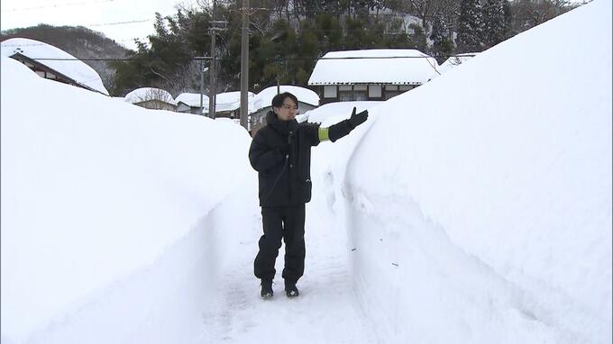 【大雪情報】積雪２．５メートル　雪に閉ざされた最北端の集落「ドカっと降った。これだけ積もったのはすさまじい」滋賀県長浜市余呉町|TBS NEWS DIG
