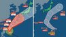 【ダブル台風へ】最大瞬間風速 70 m/s「台風7号（メーカラー）」非常に強い勢力...28日（日）関東に接近か　新たな台風も発生へ　雨風シミュレーションを確認【気象庁23日台風情報】　|　岡山・香川のニュース | 天気 | RSK山陽放送