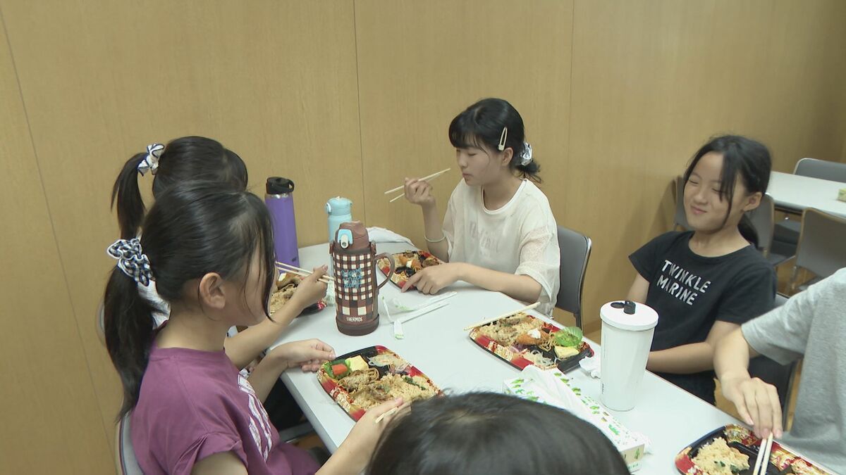 夏休みの子どもの食事をサポート 350円で弁当が食べられる 公共施設は暑さをしのぐ場所としての役割も 愛知･みよし市