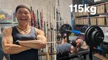 【 照英 (52) 】ベンチプレス「115kg」に重量更新　「まだまだ、いけるぞ！諦めるな、記録は伸びている！」　22歳当時の最大155kgへさらに前進|TBS NEWS DIG