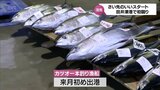 さい先の良いスタート 日南市の目井津港で初競り | MRTニュース | MRT宮崎放送