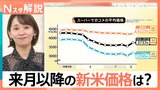 来月以降の新米価格は上がる？専門家の見立ては コメ作り 価格おさえるための新たな取り組みも【Nスタ解説】|TBS NEWS DIG