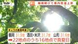 県内16地点で真夏日に…あすは今年初の「熱中症警戒アラート」　酒田で猛暑日予想など厳しい暑さに警戒を（山形）|TBS NEWS DIG