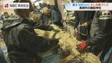重さ300キロの大しめ縄を奉納「来年はみんなでいい年に」長崎市の諏訪神社 | 長崎のニュース | 天気 | NBC長崎放送