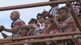 「エーイ、ヤー」“ときの声”高らかに 三嶋大祭りが開幕 16日の「頼朝公旗挙げ行列」には寺島進さんが登場=静岡・三島市|TBS NEWS DIG