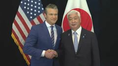 日米防衛トップが会談　サイバー分野での協力を確認　防衛費増額議論の有無は言及せず| TBS CROSS DIG with Bloomberg