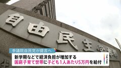 参議院自民党　困窮子育て世帯に5万円給付提言へ| TBS CROSS DIG with Bloomberg