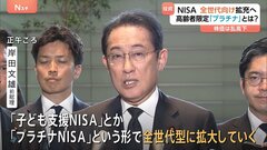 高齢者「失敗したら死ねない」 岸田氏ら新提案「プラチナNISA」 こども支援も導入で全世代型目指す| TBS CROSS DIG with Bloomberg