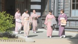 着物が似合う城下町をアピール 「着物ウィーク」が観光振興アワード受賞 山口・萩|TBS NEWS DIG