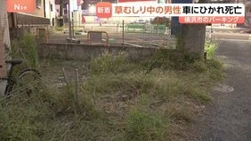 コインパーキングで草むしり作業中の高齢男性（84）が車にひかれ死亡　バックで駐車中に誤って前進か…60歳女を逮捕　横浜市・中区|TBS NEWS DIG