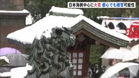 日本海側中心に大雪…山沿いだけでなく平地でも　24時間での降雪量は多いところで70センチに　東京都心でも今夜雪の可能性も|TBS NEWS DIG
