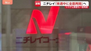 ニチレイ　“サイバー攻撃”から全面再開へ…専門家は「アサヒとアスクルの教訓生きたか」　影響は外食・スーパーでも| TBS CROSS DIG with Bloomberg