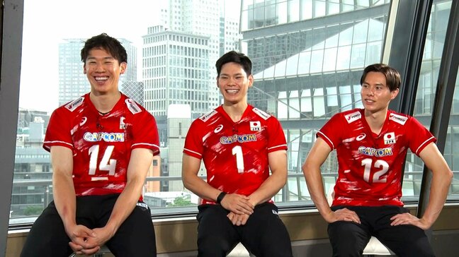 「朝5時発で美容室」「顔じゃないですか?」「お湯割りのプロテイン」男子バレー石川祐希・西田有志・髙橋藍が安住アナと超本音トーク コート外の素顔とネーションズリーグへの熱き誓い|TBS NEWS DIG