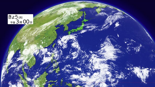 日本の南に台風の卵が続々　新たな台風発生か　暖かく湿った空気の影響で再び蒸し暑さ戻る可能性|TBS NEWS DIG