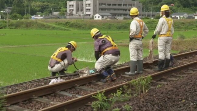 【運行情報】JR予讃線の伊予大洲-八幡浜が運休 西大洲駅付近で盛土崩落|TBS NEWS DIG