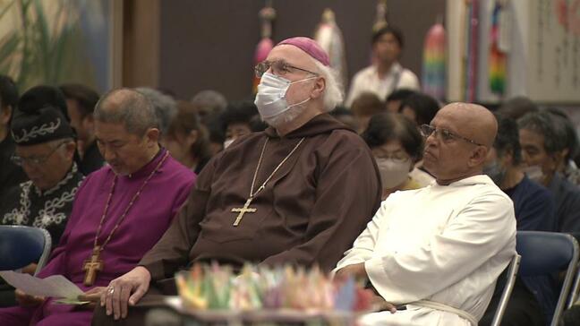 戦後80年の終戦の日　宗派を超え「祈りと平和の集会」|TBS NEWS DIG