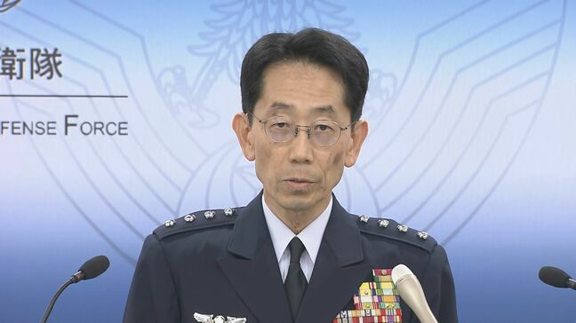 【速報】空自F2戦闘機の墜落事故で訓練飛行見合わせ　森田空幕長が臨時会見で明らかに|TBS NEWS DIG