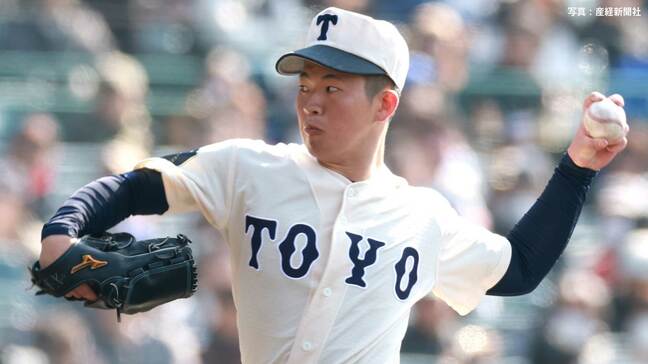 【センバツ】東洋大姫路が花咲徳栄との接戦に敗れる 23年ぶりの再戦 背番号11下山7回まで1安打無失点も8回に逆転許す 主将松本先制打も|TBS NEWS DIG