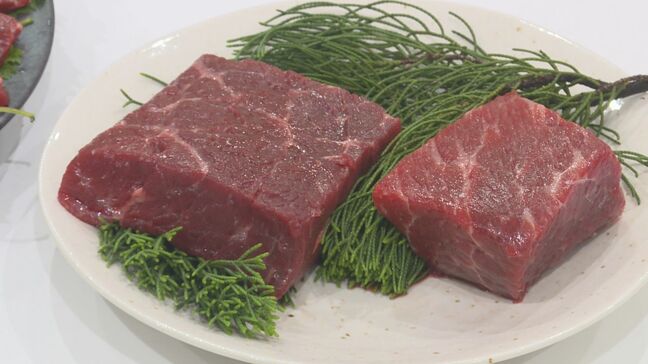 最高値は１キロ３万円…オホーツク海で獲れたナガスクジラの生肉　下関漁港で競りに|TBS NEWS DIG