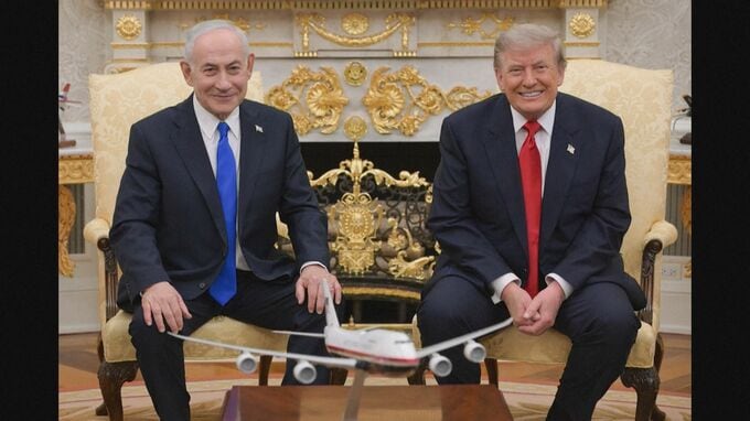 トランプ大統領とネタニヤフ首相が会談　イランの核問題などを協議か