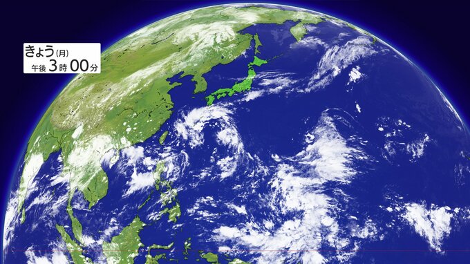 日本の南に台風の卵が続々　新たな台風発生か　暖かく湿った空気の影響で再び蒸し暑さ戻る可能性　|　福岡のニュース｜RKB NEWS｜RKB毎日放送