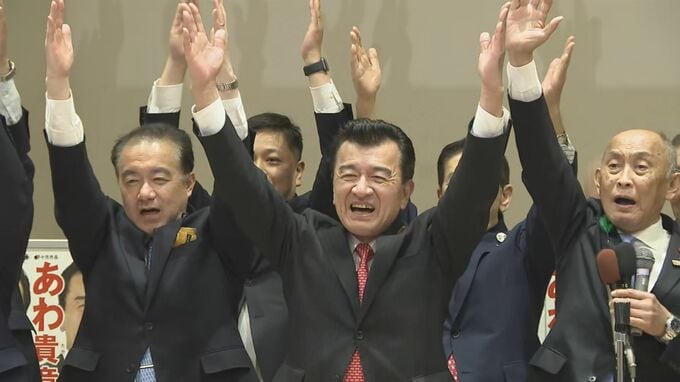 石川・野々市市長選 現職の粟貴章氏が無投票で5選果たす|TBS NEWS DIG