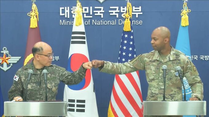 米韓合同軍事演習来月4日から 北朝鮮の核脅威無力化に重点