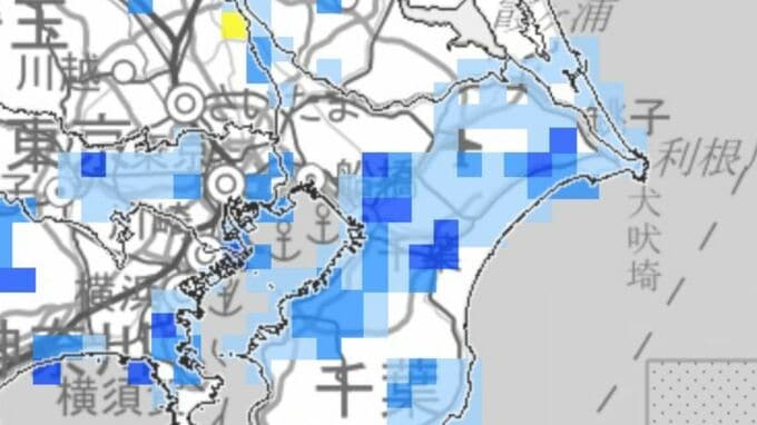 東京地方　4日昼過ぎから夜にかけ、天気の急変に注意…上空寒気の影響　発達した積乱雲の兆しあれば安全確保を　気象庁|TBS NEWS DIG