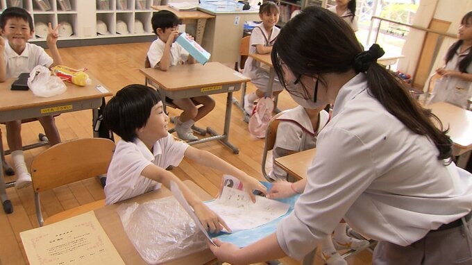 岡山市ではすべての公立小学校で2学期の始業式　「図工でいい作品を作りたいです」|TBS NEWS DIG