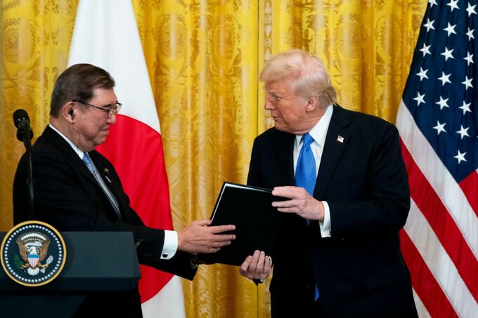 日米首脳が電話会談、関税協議で「理解一層深まった」－石破首相