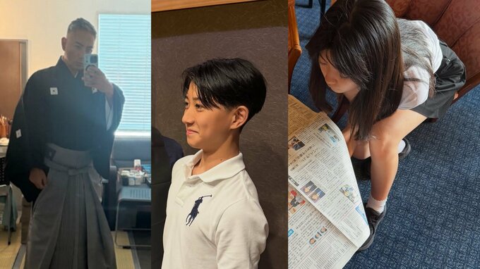 【 市川團十郎 】「千穐楽おえ　東京着！」親子3人揃い踏み初全国巡業公演 “プライベートショット満載” 投稿|TBS NEWS DIG