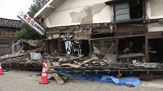 あと数日で公費解体のはずが…老舗酒屋の1階部分が突然崩れる 石川・能登町　|　石川県のニュース｜MRO北陸放送