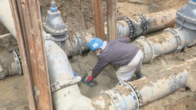 「水通し漏れたら直すの繰り返し」輪島市で本格的な水道復旧始まる|TBS NEWS DIG