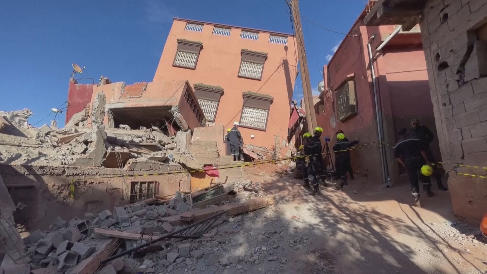 モロッコ地震の死者2497人に 地震発生から72時間が迫る TBS NEWS DIG