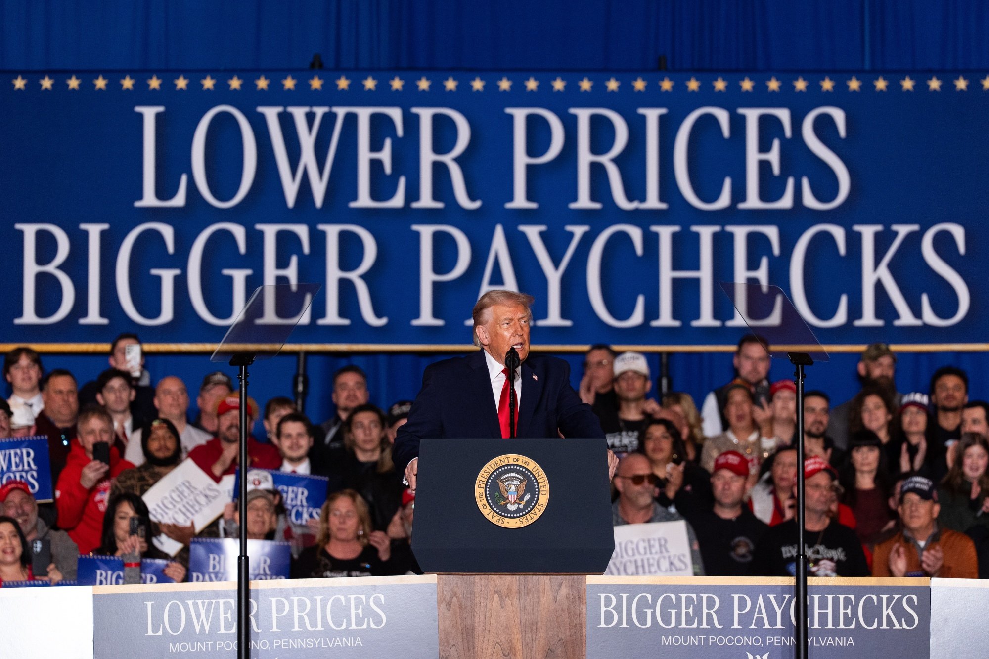 トランプ氏は一般教書演説で何を語るのか－関税やイラン攻撃も注目点
